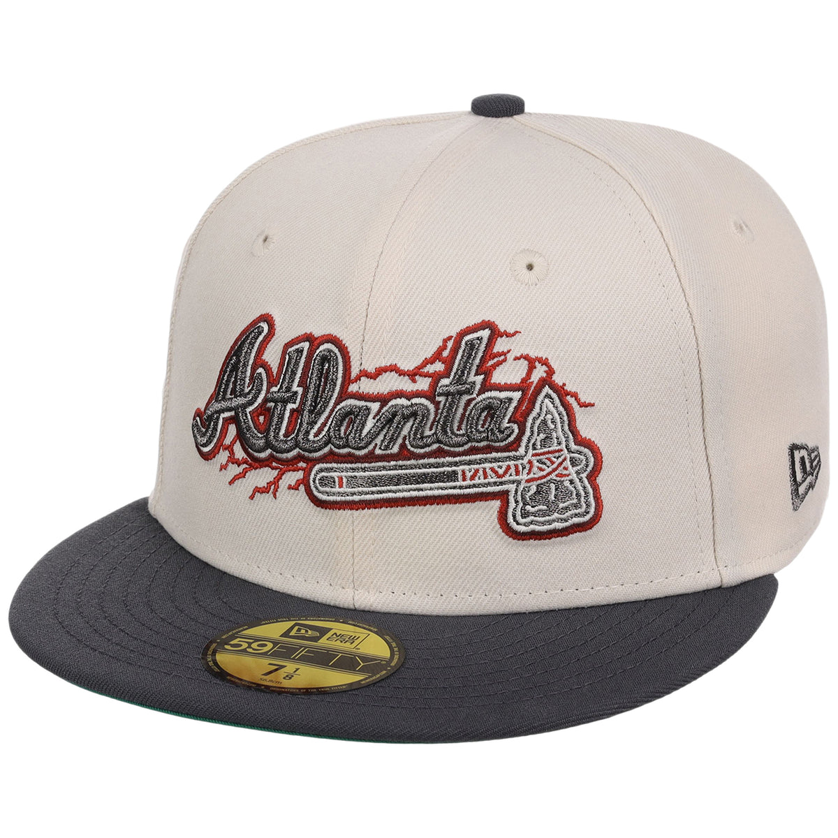 Atlanta Braves MLB Cream x Graphite New Era 59FIFTY – 4
