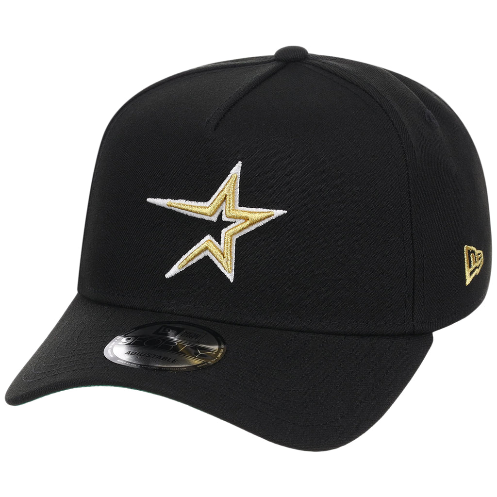 Houston Astros MLB Black Dome New Era 9FORTY A-Frame