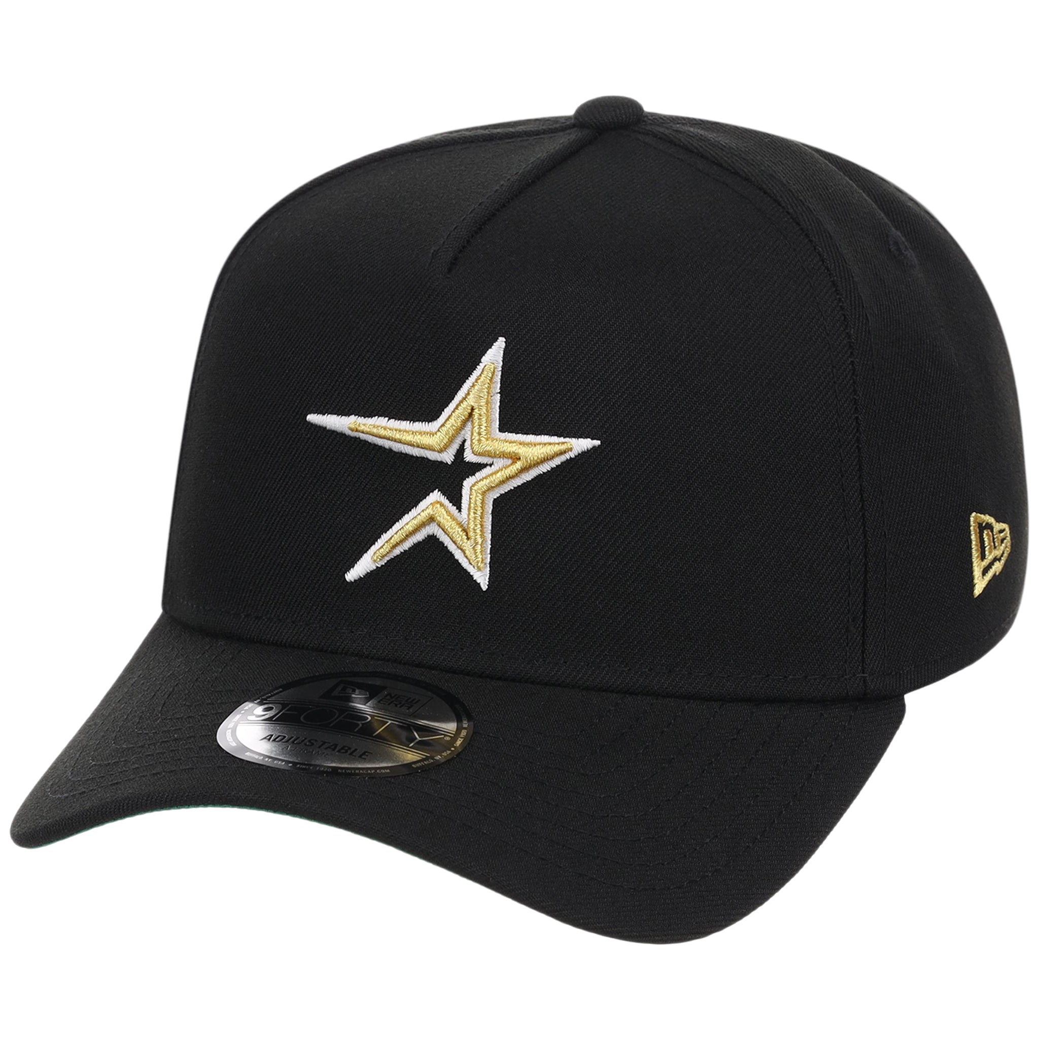 Houston Astros MLB Black Dome New Era 9FORTY A-Frame