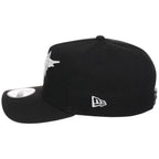 Miami Marlins MLB Black x White FASHION CORE New Era 9FORTY A-Frame