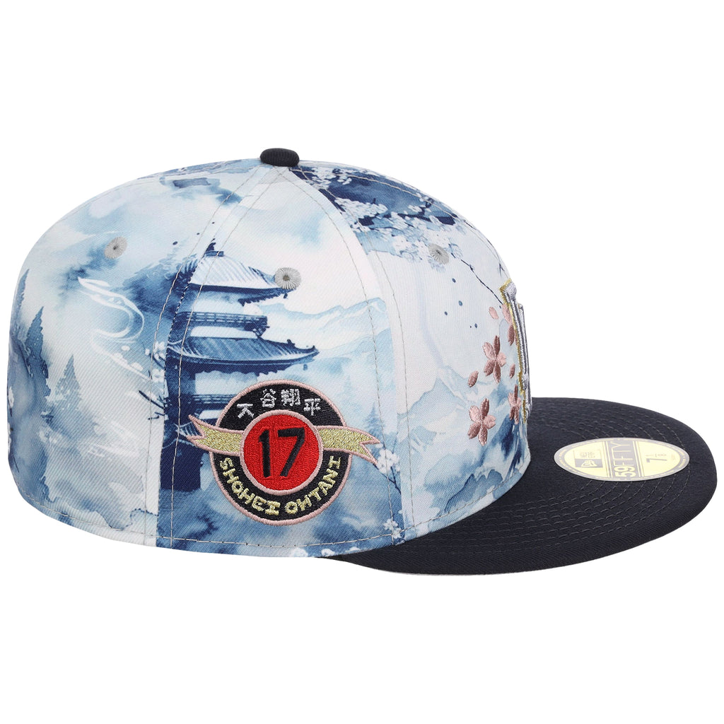 Los Angeles Dodgers Pacific Canvas New Era 59FIFTY (Multi/Dark Royal)