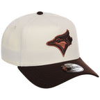 Toronto Blue Jays MLB Chrome x Burnt Wood FASHION CORE New Era 9FORTY A-Frame