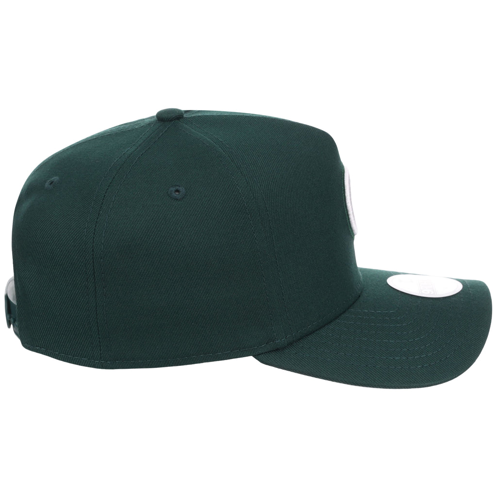 Chicago Cubs Women's New Era 9FORTY Dark Green A-Frame