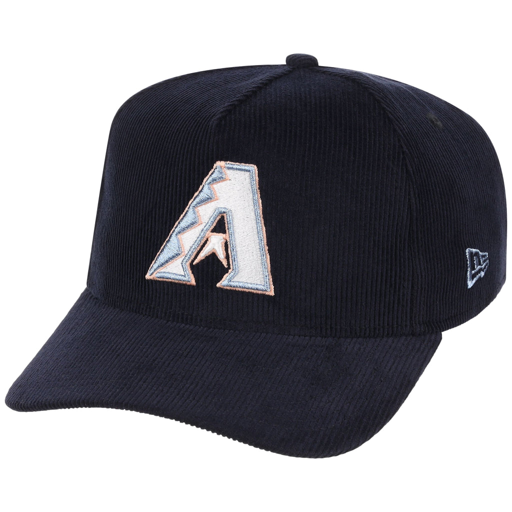 Arizona Diamondbacks MLB Peach Ice Navy Cord New Era 9FORTY A-Frame – 4