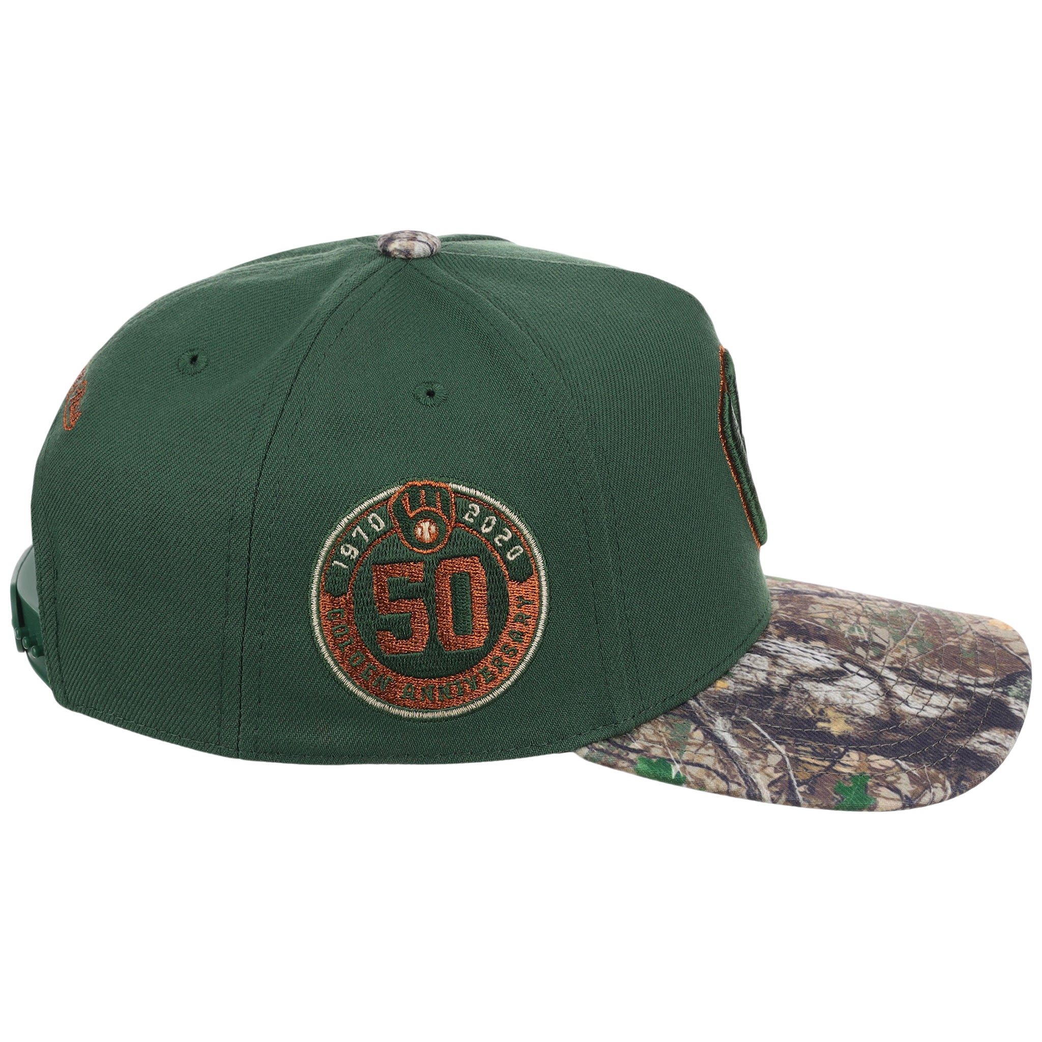 Milwaukee Brewers MLB Mitchell & Ness Copper Trees Pro Pinch