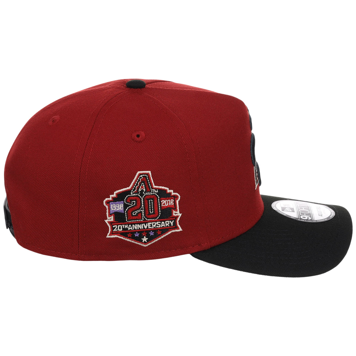 Arizona Diamondbacks Phoenix Crown the City New Era 9FORTY A-Frame (Red/Black)