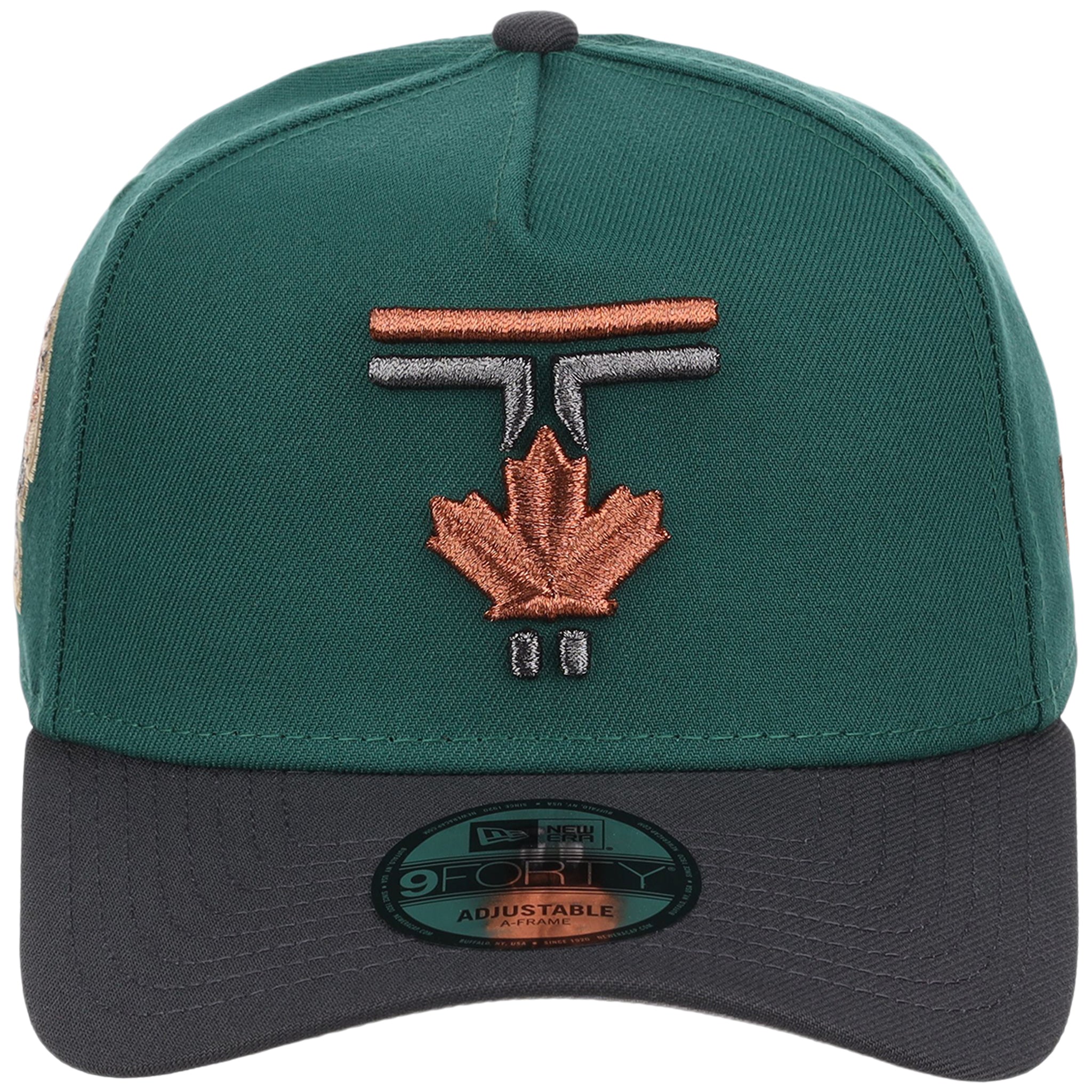 Toronto Blue Jays MLB Emerald Graphite New Era 9FORTY