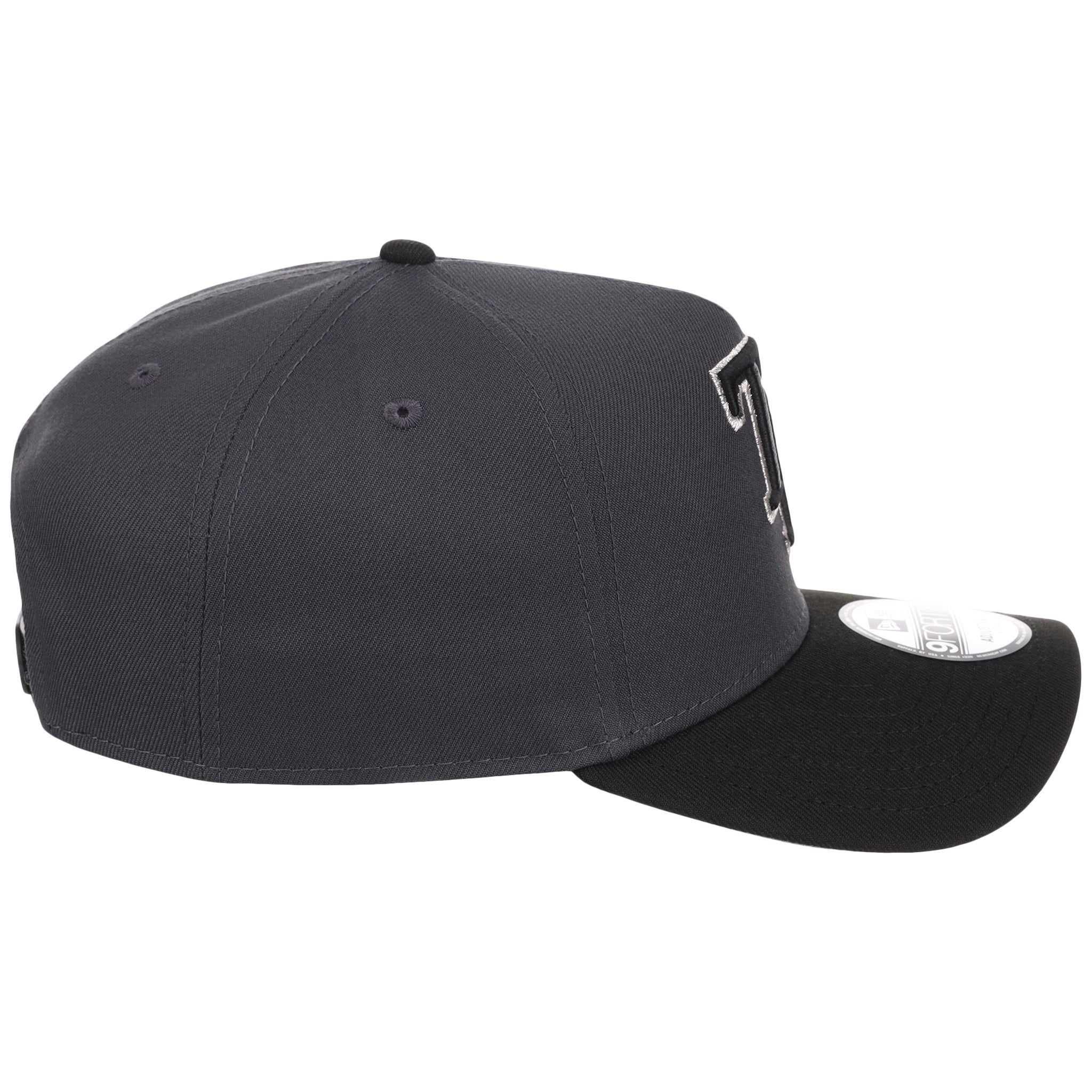 Tampa Bay Rays MLB Graphite x Black FASHION CORE New Era 9FORTY A-Frame
