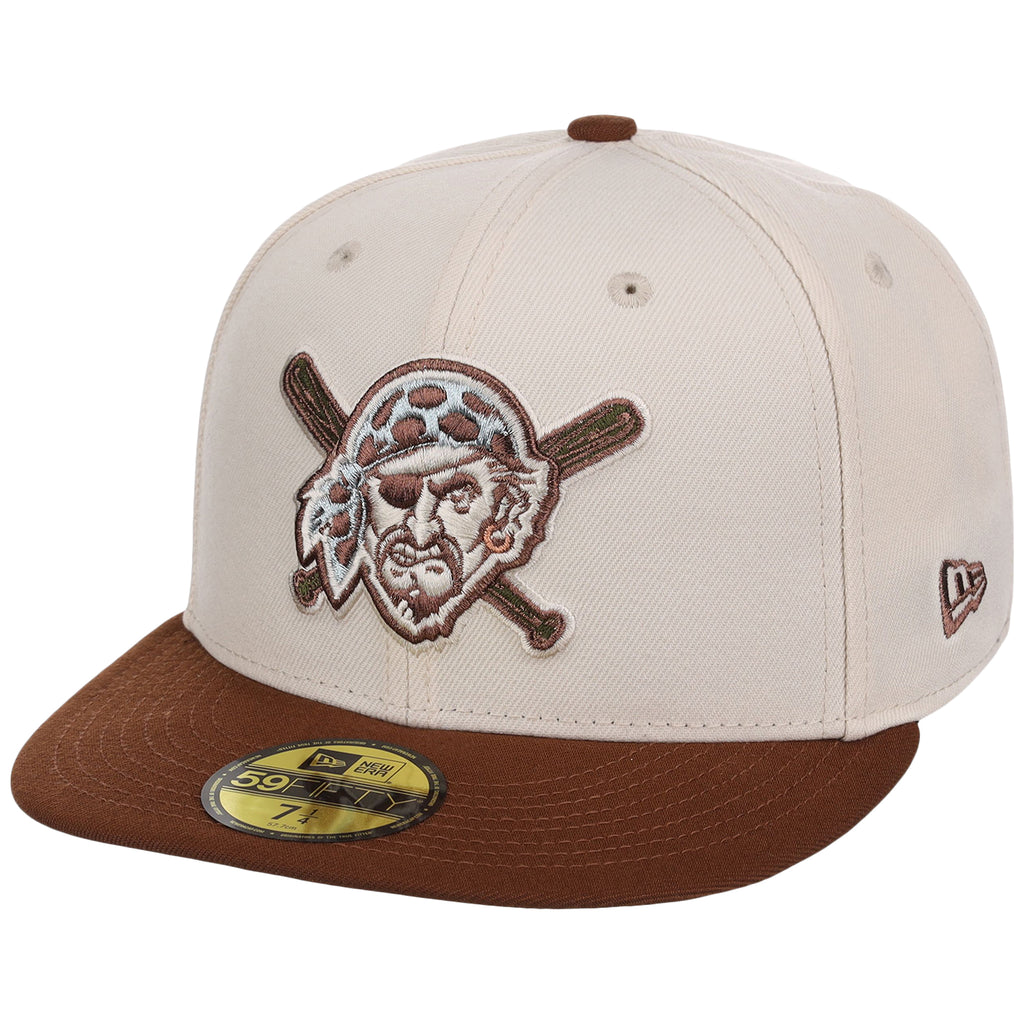 Pittsburgh Pirates MLB Auburn Cream New Era 59FIFTY