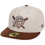 Pittsburgh Pirates MLB Auburn Cream New Era 59FIFTY