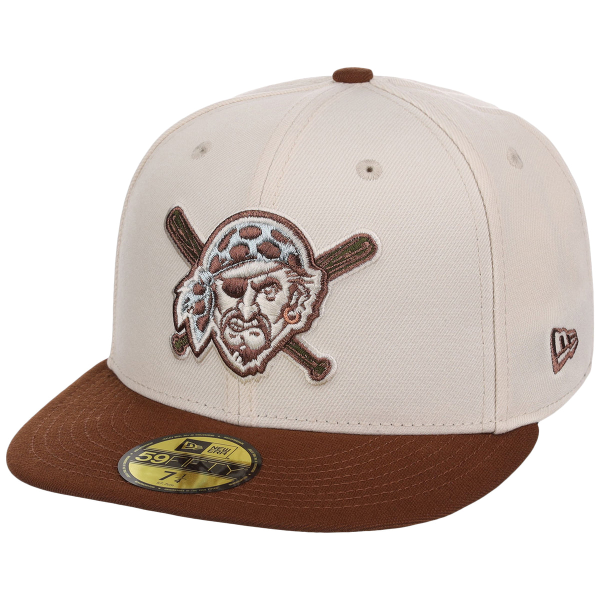 Pittsburgh Pirates MLB Auburn Cream New Era 59FIFTY