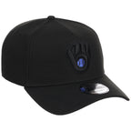 Milwaukee Brewers MLB Black x Royal FASHION CORE New Era 9FORTY A-Frame