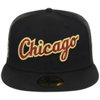 Chicago White Sox (Black/Black) Chicago Southside Crown the City New Era 59FIFTY