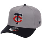 Minnesota Twins MLB Gray OTC FASHION CORE New Era 9FORTY A-Frame