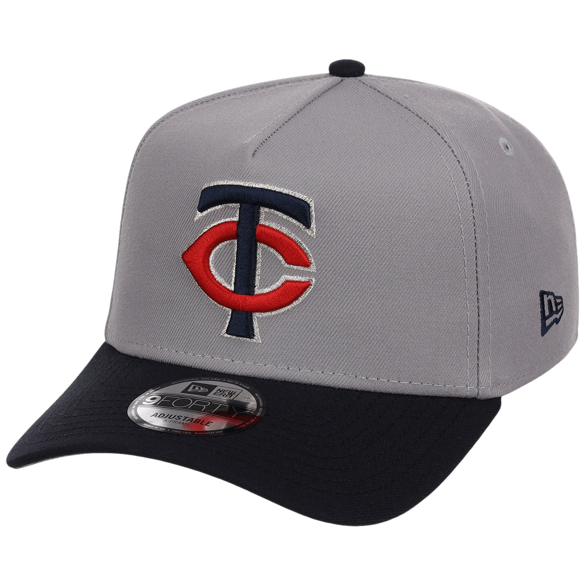 Minnesota Twins MLB Gray OTC FASHION CORE New Era 9FORTY A-Frame
