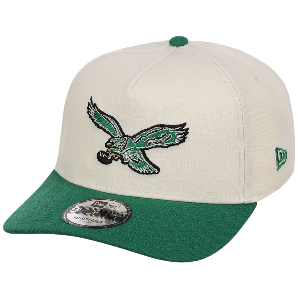 Philadelphia Eagles NFL Chrome OTC New Era 9FORTY A-Frame
