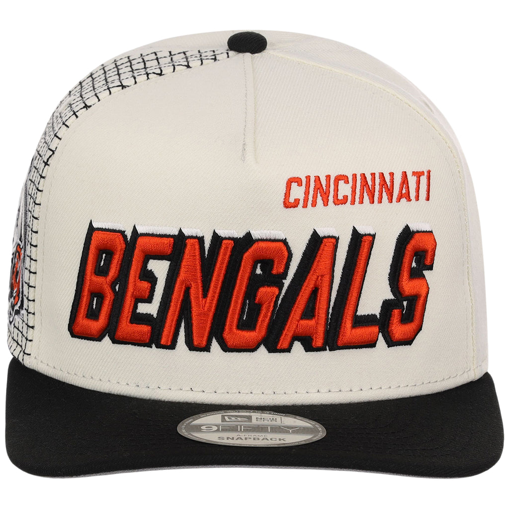 Cincinnati Bengals NFL Gridlock New Era 9FIFTY A-Frame