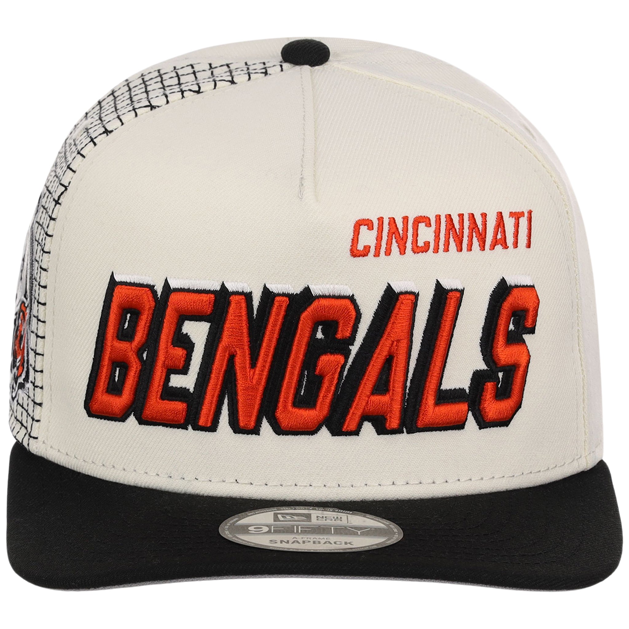 Cincinnati Bengals NFL Gridlock New Era 9FIFTY A-Frame