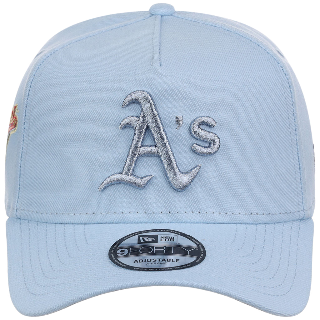Oakland Athletics MLB Glacial Blue New Era 9FORTY A-Frame