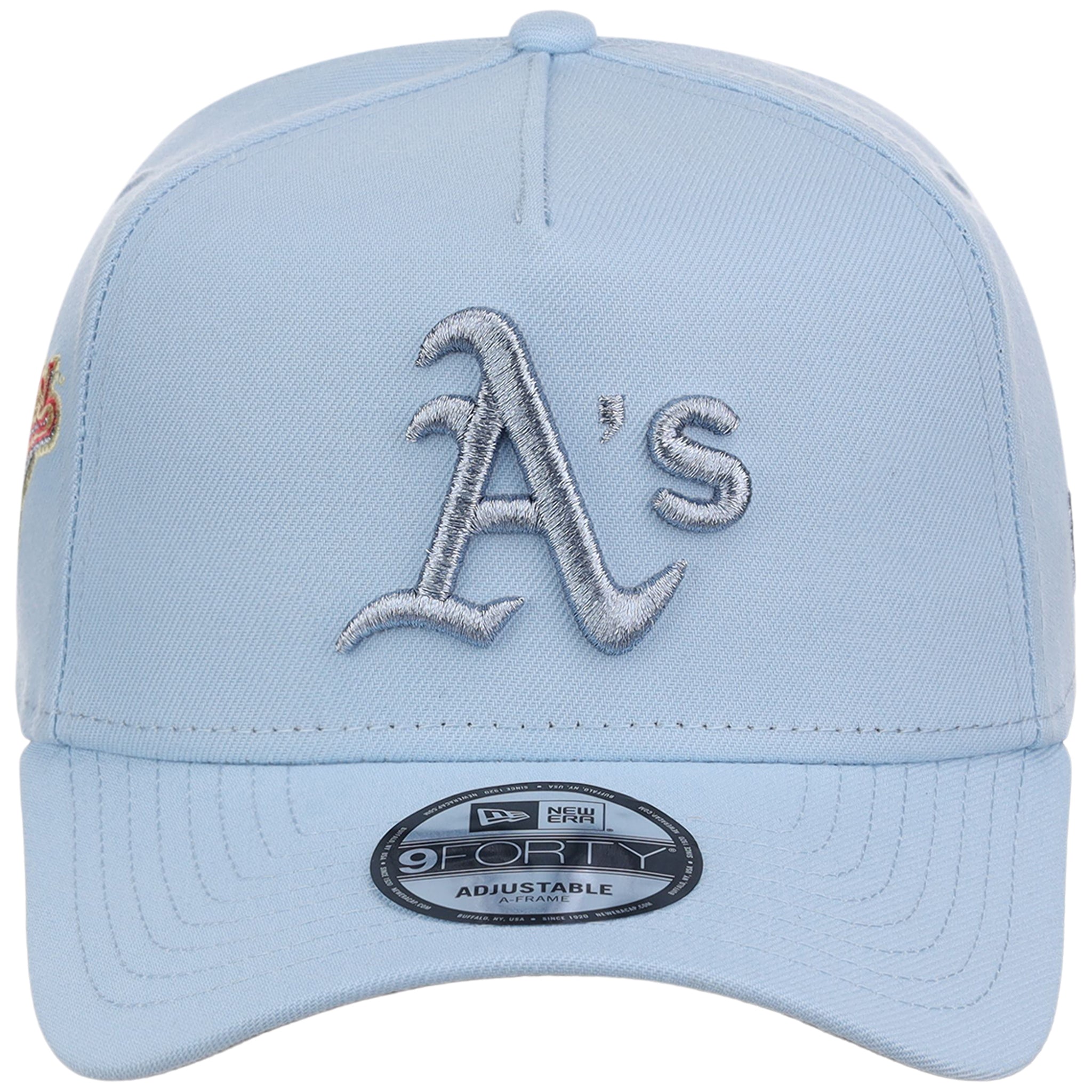 Oakland Athletics MLB Glacial Blue New Era 9FORTY A-Frame