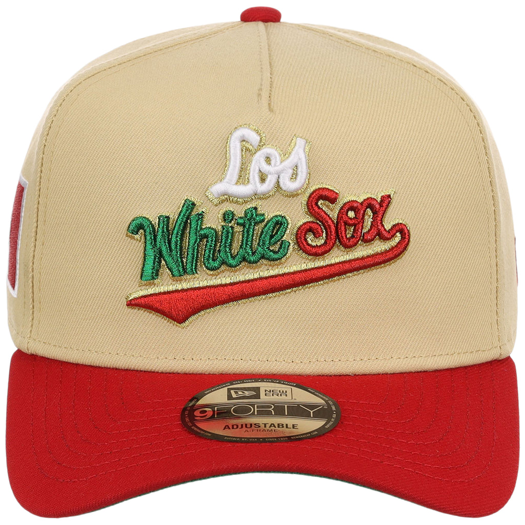 Chicago White Sox (Gold/Red) Chicago Southside Crown the City New Era 9FORTY