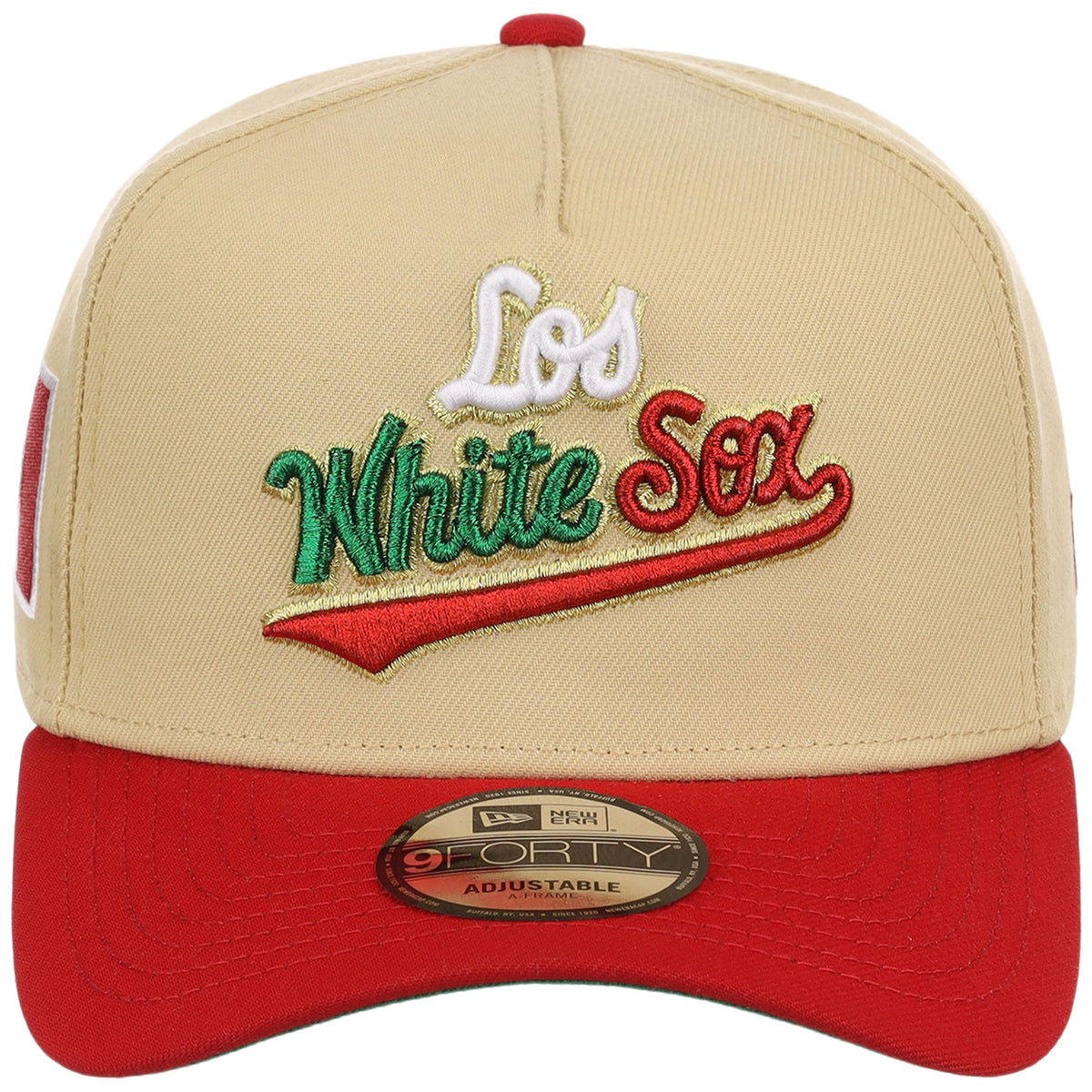 Chicago White Sox (Gold/Red) Chicago Southside Crown the City New Era 9FORTY