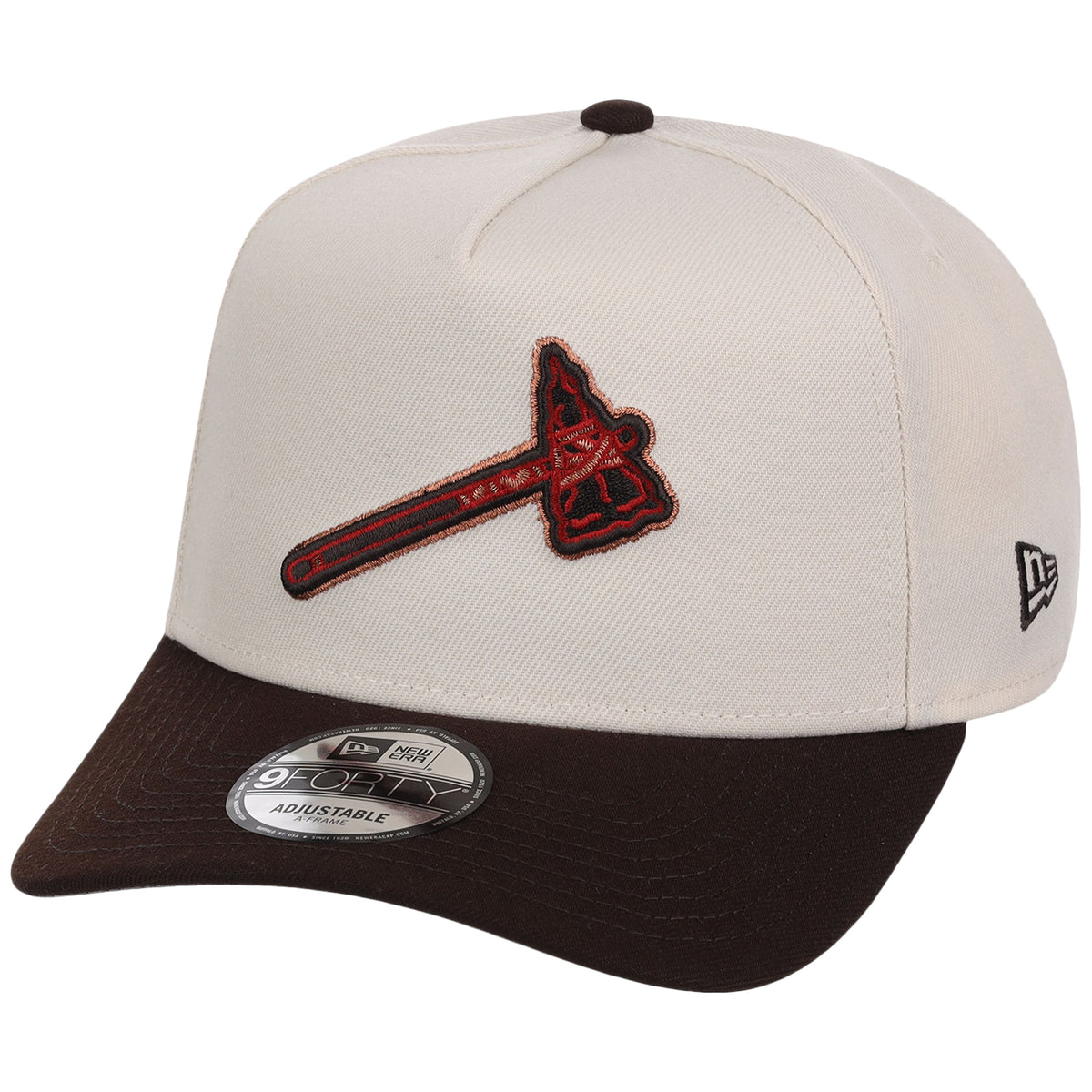 Atlanta Braves MLB Burnished Clay New Era 9FORTY A-Frame – 4