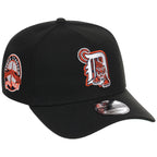 Detroit Tigers MLB Black Dome New Era 9FORTY A-Frame