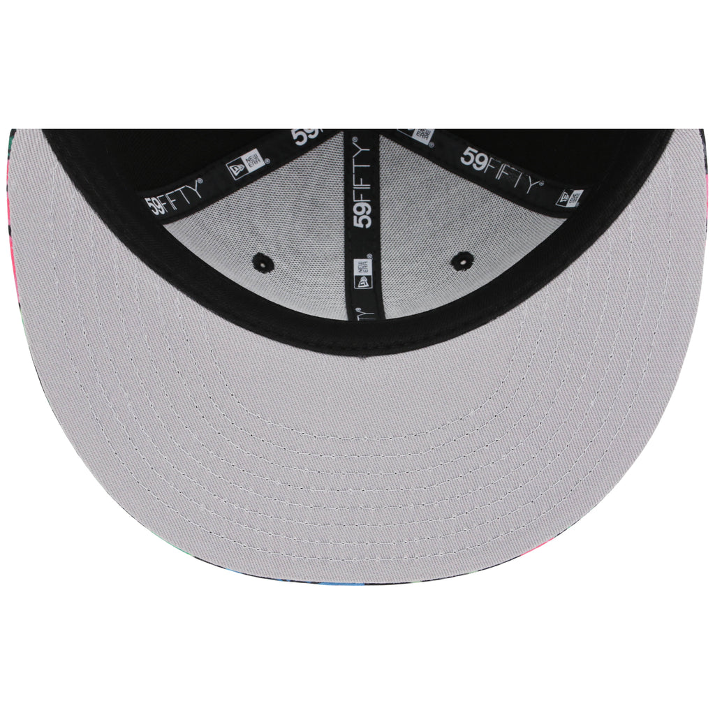 Crown the Country: Dominican Republic New Era 59FIFTY (Black/Floral) 'República Dominicana'