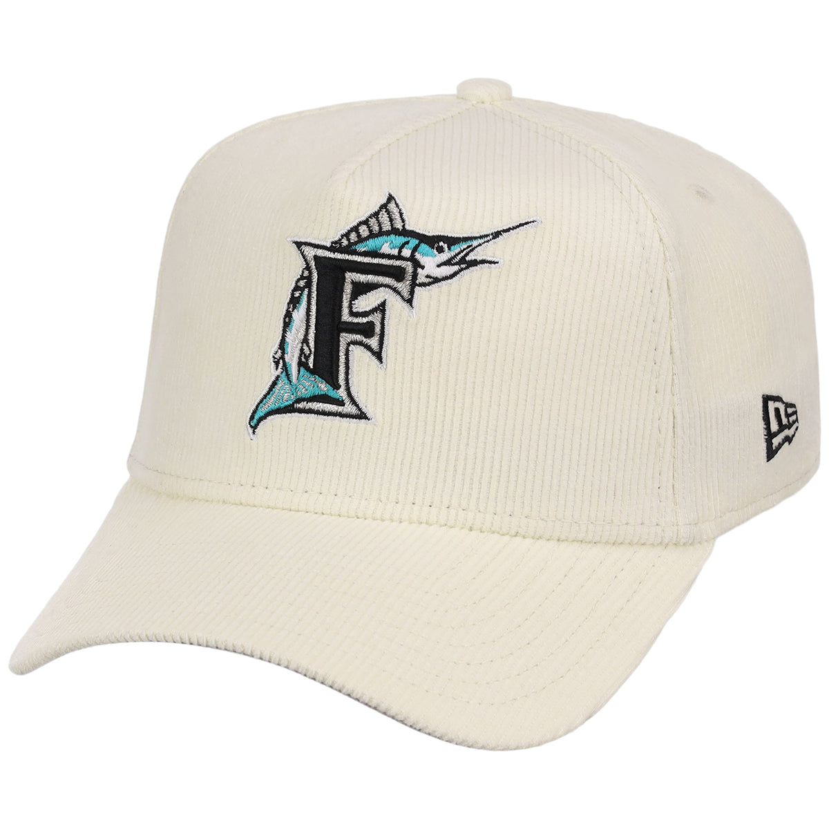 Miami Marlins MLB Chrome Cord FASHION CORE New Era 9FORTY A-Frame