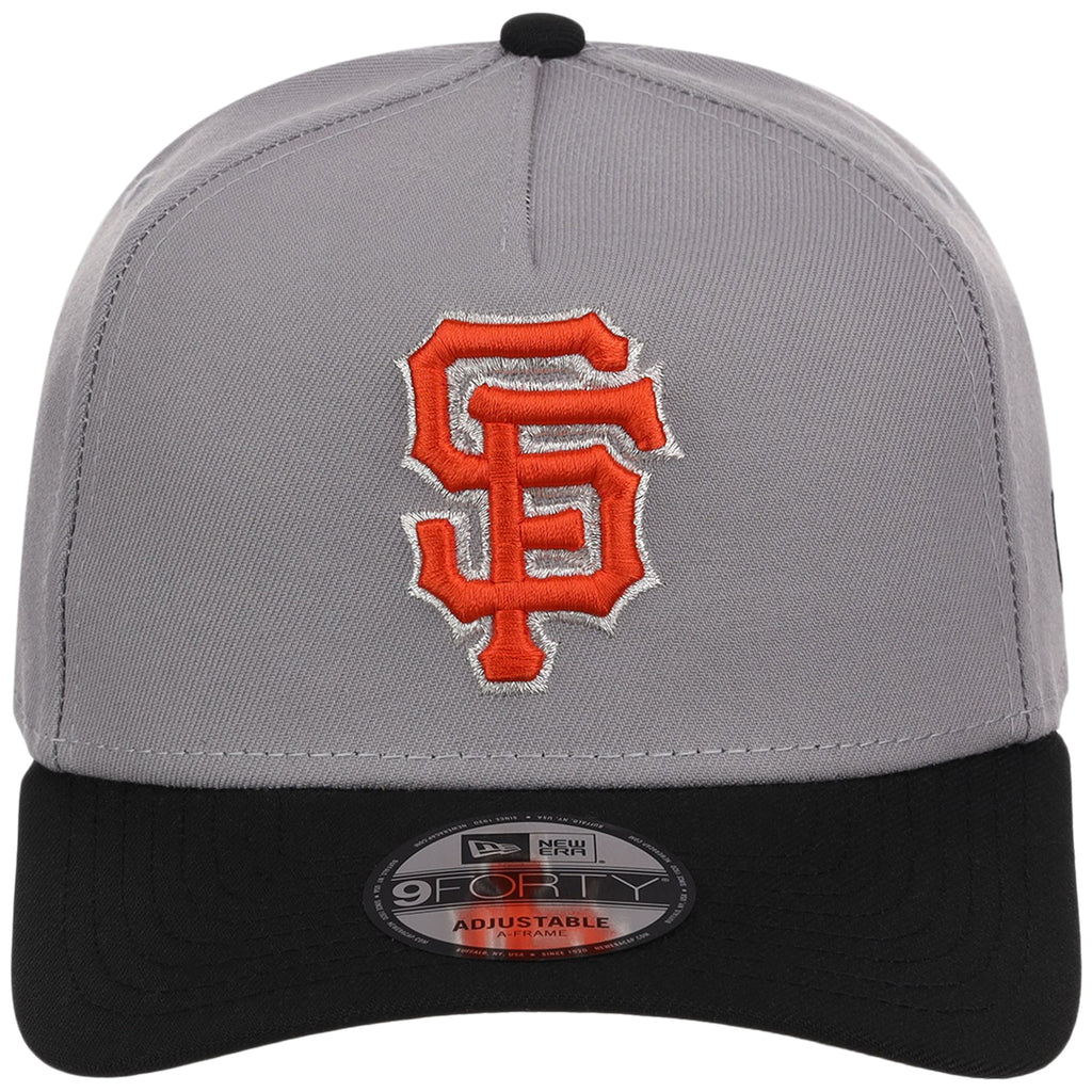 San Francisco Giants MLB Gray OTC FASHION CORE New Era 9FORTY A-Frame