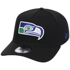 Seattle Seahawks NFL Black Dome New Era 9FORTY A-Frame