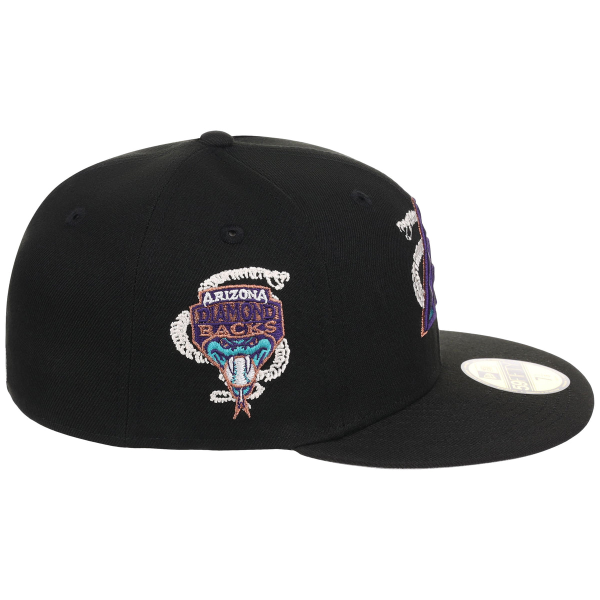 Arizona Diamondbacks Phoenix Crown the City New Era 59FIFTY (Black/Black)
