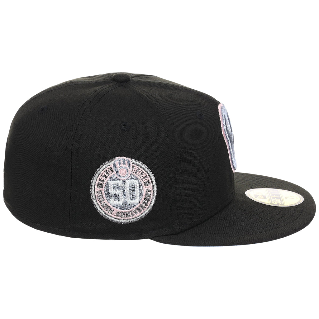 Milwaukee Brewers MLB Pewter Skies New Era 59FIFTY