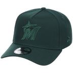 Miami Marlins MLB Dark Green FASHION CORE New Era 9FORTY A-Frame
