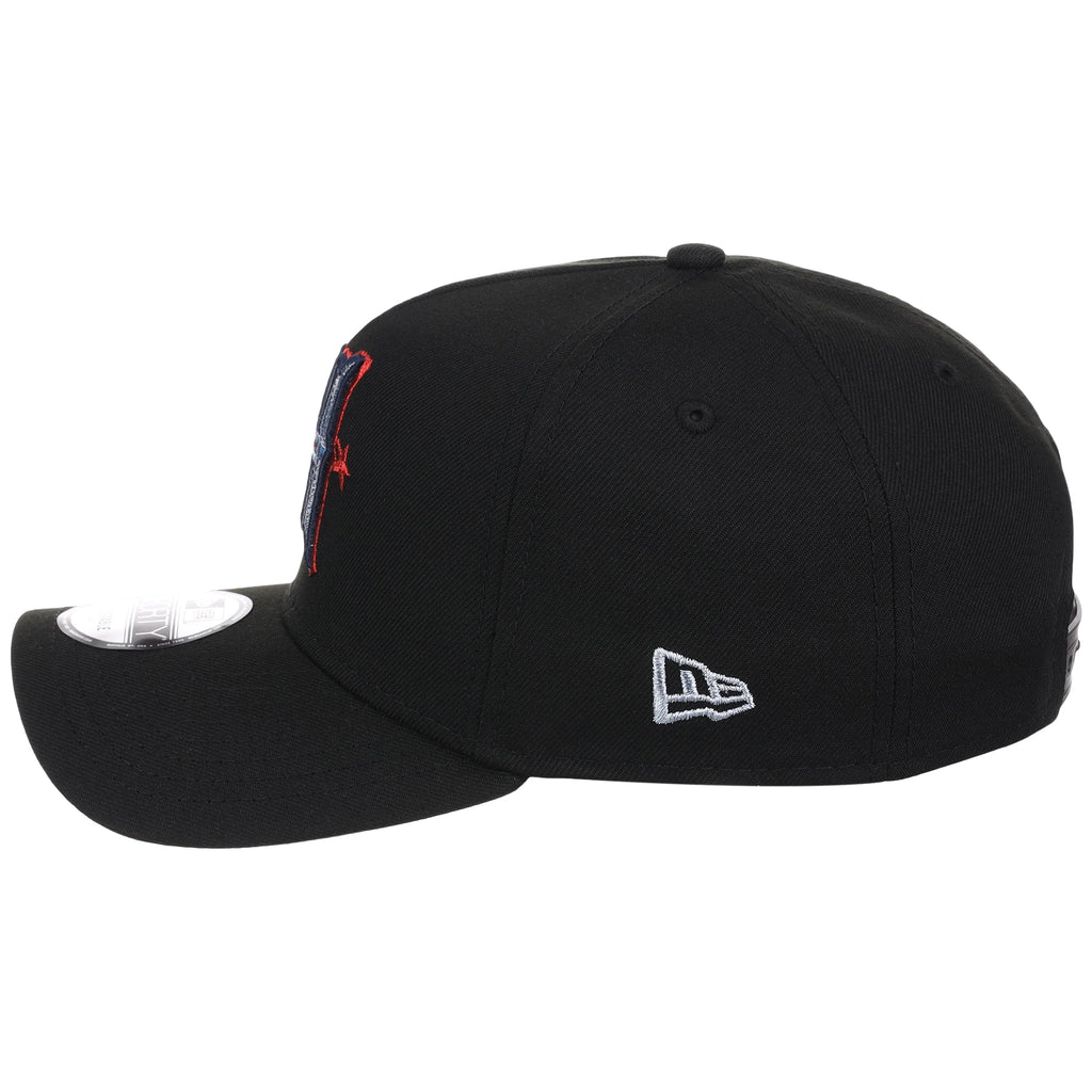 Houston Texans 'H' (Black/Black) Houston Crown the City New Era 9FORTY A-Frame