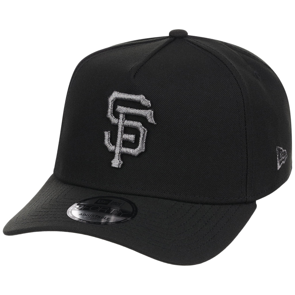 San Francisco Giants MLB Liquid Titanium New Era 9FORTY A-Frame