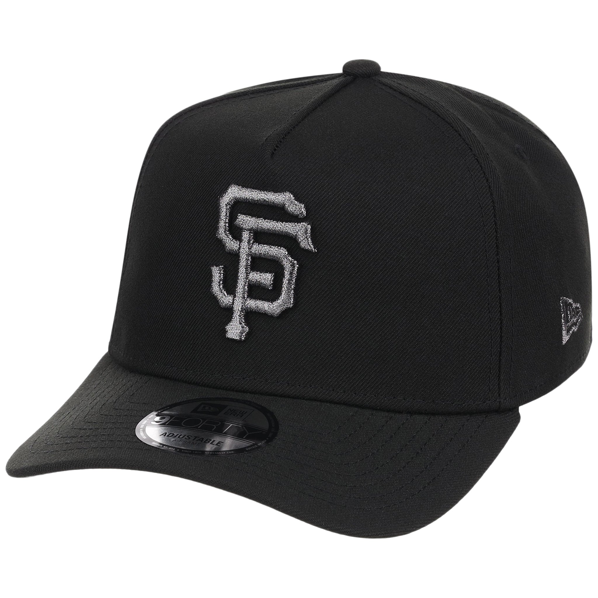 San Francisco Giants MLB Liquid Titanium New Era 9FORTY A-Frame