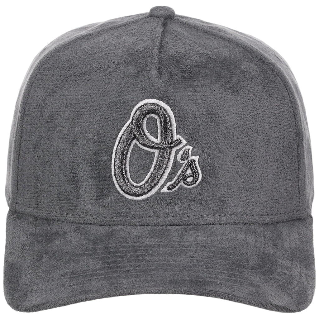Baltimore Orioles MLB Gray x Suede FASHION CORE New Era 9FORTY A-Frame