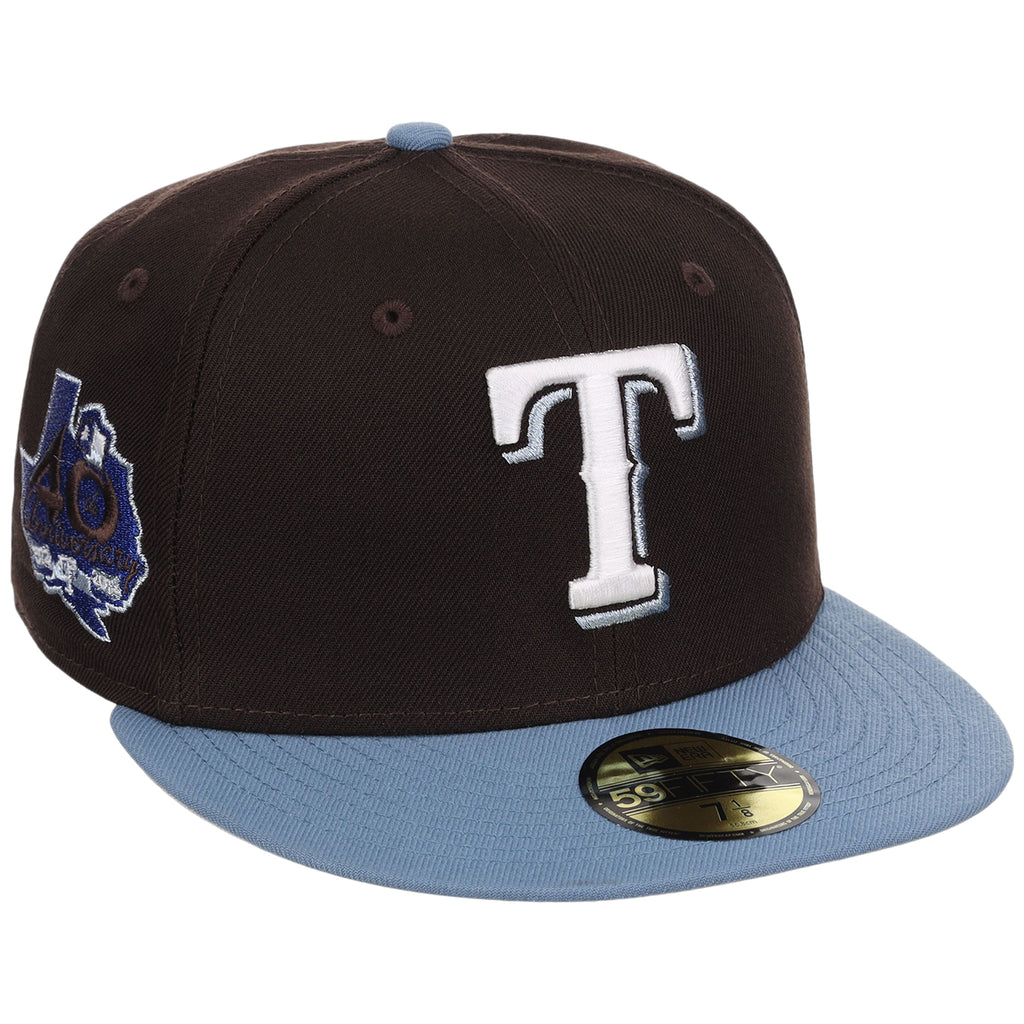 Texas Rangers MLB Driftwood Fade New Era 59FIFTY