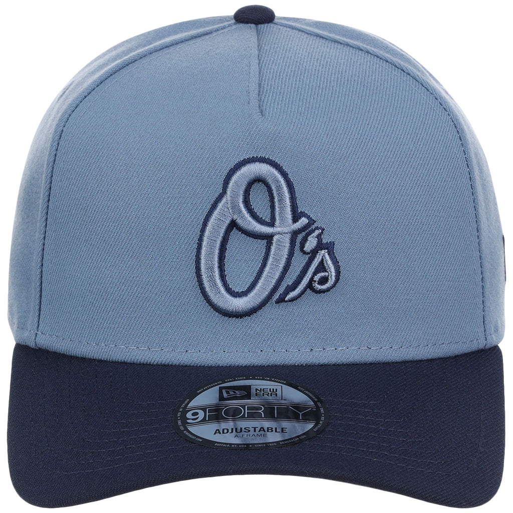 Baltimore Orioles MLB Faded Blue x Navy FASHION CORE New Era 9FORTY A-Frame