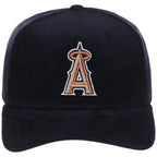 Anaheim Angels MLB Navy Cord FASHION CORE New Era 9FORTY A-Frame