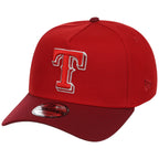 Texas Rangers MLB Red x Cardinal FASHION CORE New Era 9FORTY A-Frame