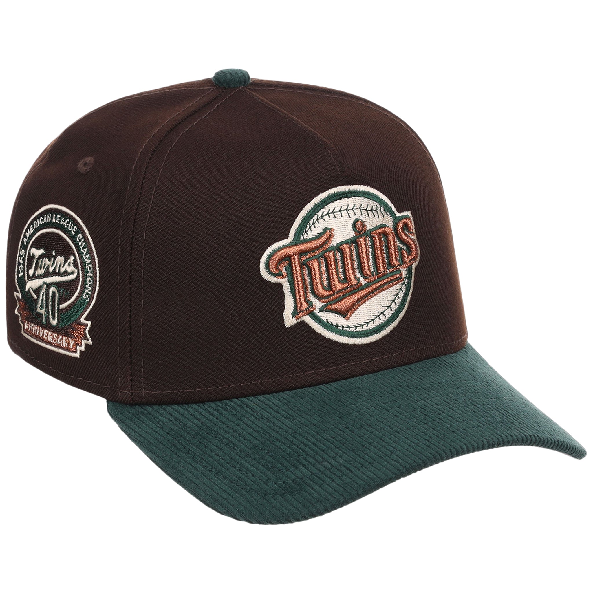 Minnesota Twins MLB Forest Ember New Era 9FORTY A-Frame