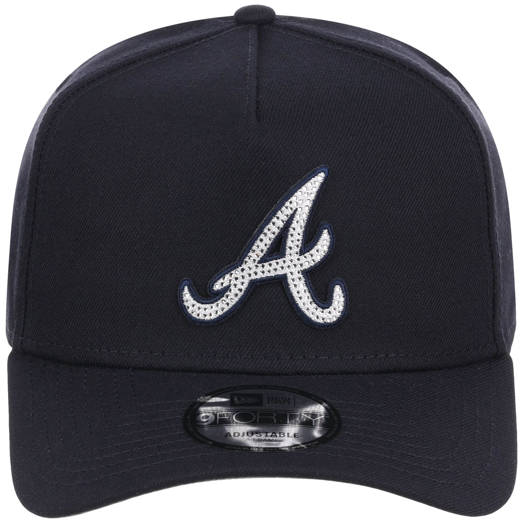 Atlanta Braves MLB Diamond Bling New Era 9FORTY A-Frame