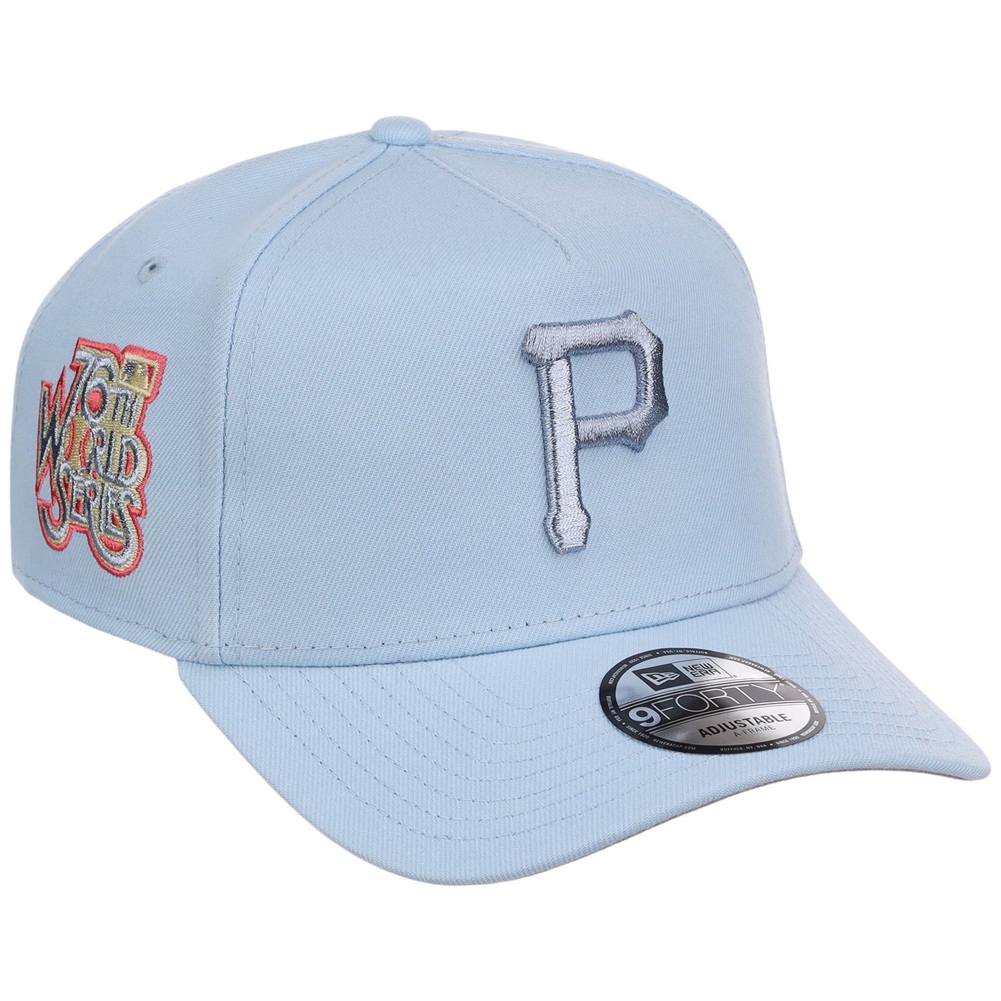 Pittsburgh Pirates MLB Glacial Blue New Era 9FORTY A-Frame