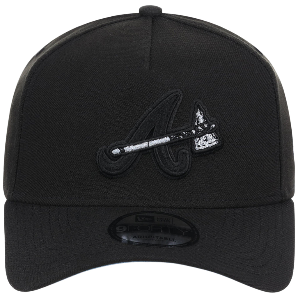 Atlanta Braves MLB Black Sky FASHION CORE New Era 9FORTY A-Frame