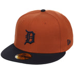 Detroit Tigers Variety New Era 59FIFTY (Orange/Navy)