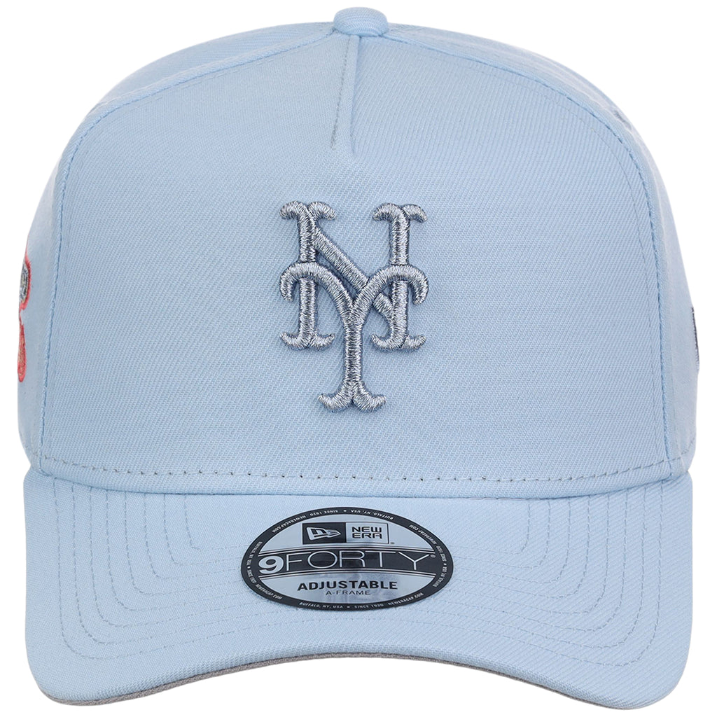 New York Mets MLB Glacial Blue New Era 9FORTY A-Frame