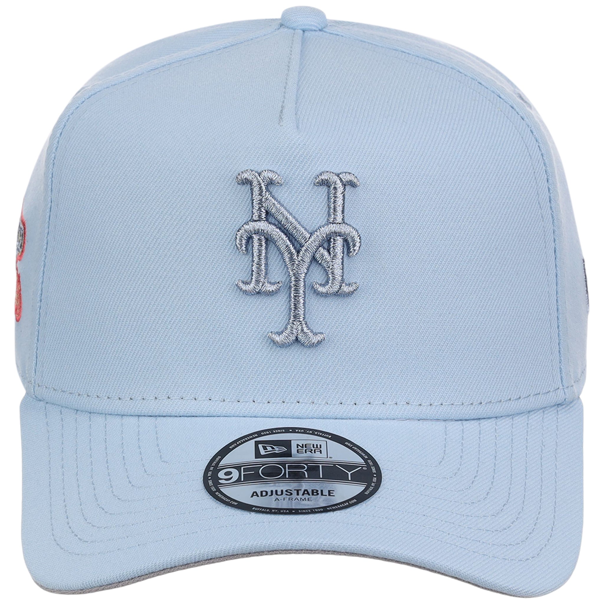 New York Mets MLB Glacial Blue New Era 9FORTY A-Frame